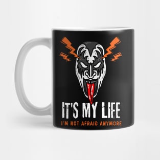 Black Deep Carrot Orange Bold Rocker Mug